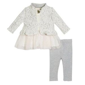 Miniclasix. Girls’ 3-pieces set.